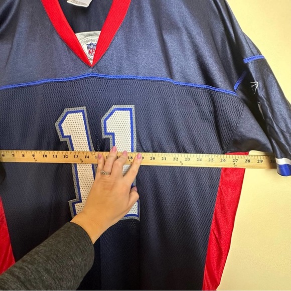 Reebok NFL Equipment Drew Bledsoe Buffalo Bills Short Sleeve Mens Jersey 2XL - Picture 9 of 11